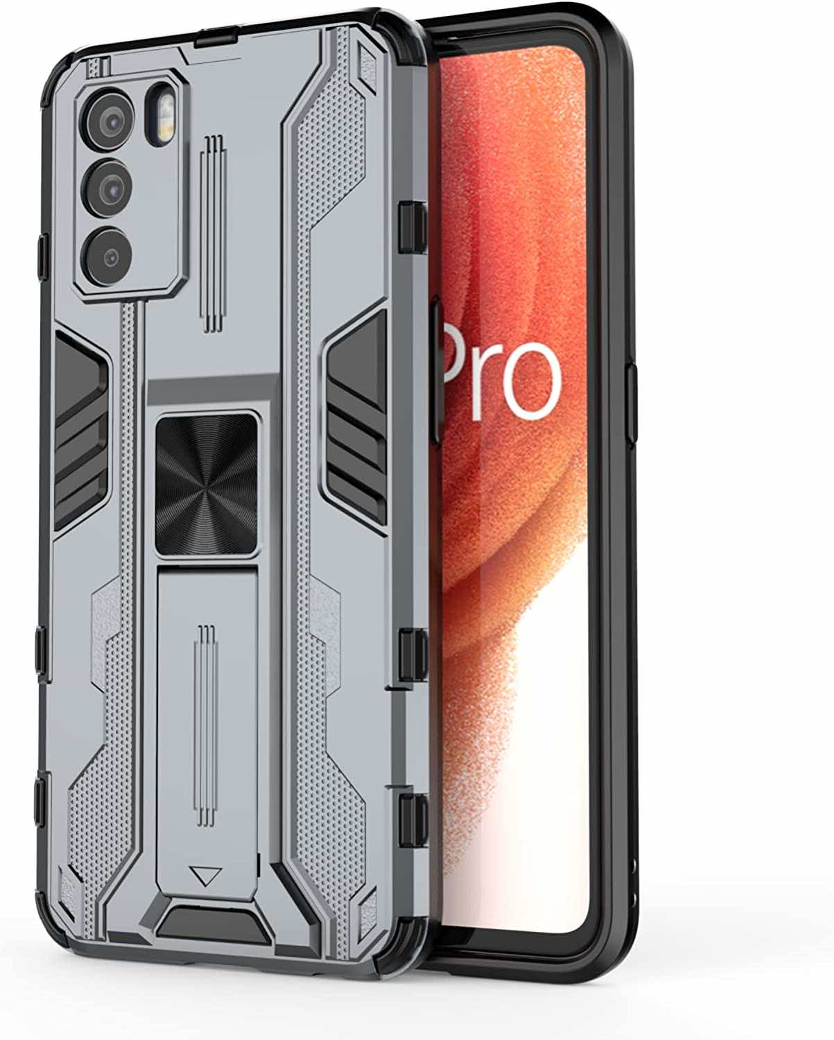 FTRONGRT Coque Pour OnePlus Nord N20 5G, Amovible 2 En 1 Anti-choc, TPU PC, Résistance Aux Chutes, Avec Anneau De Support Pour OnePlus Nord N20 5G. - Noir