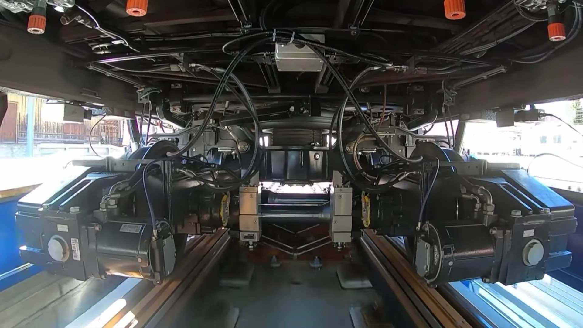 Watch A HighTech Train In Switzerland Change Track Gauges W