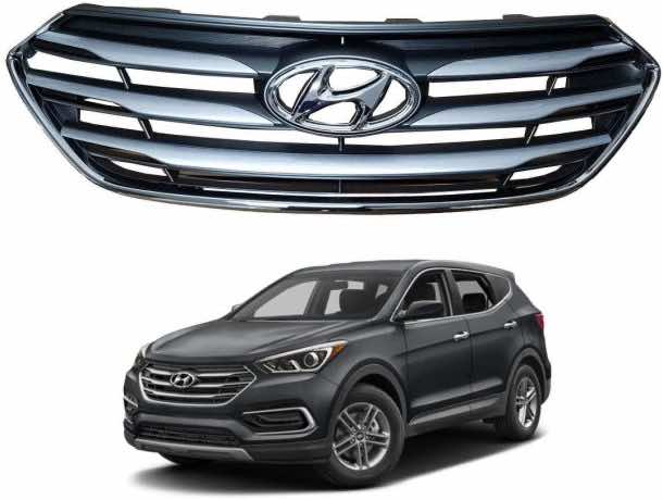 10 Best Front Grills For Hyundai Santa Fe