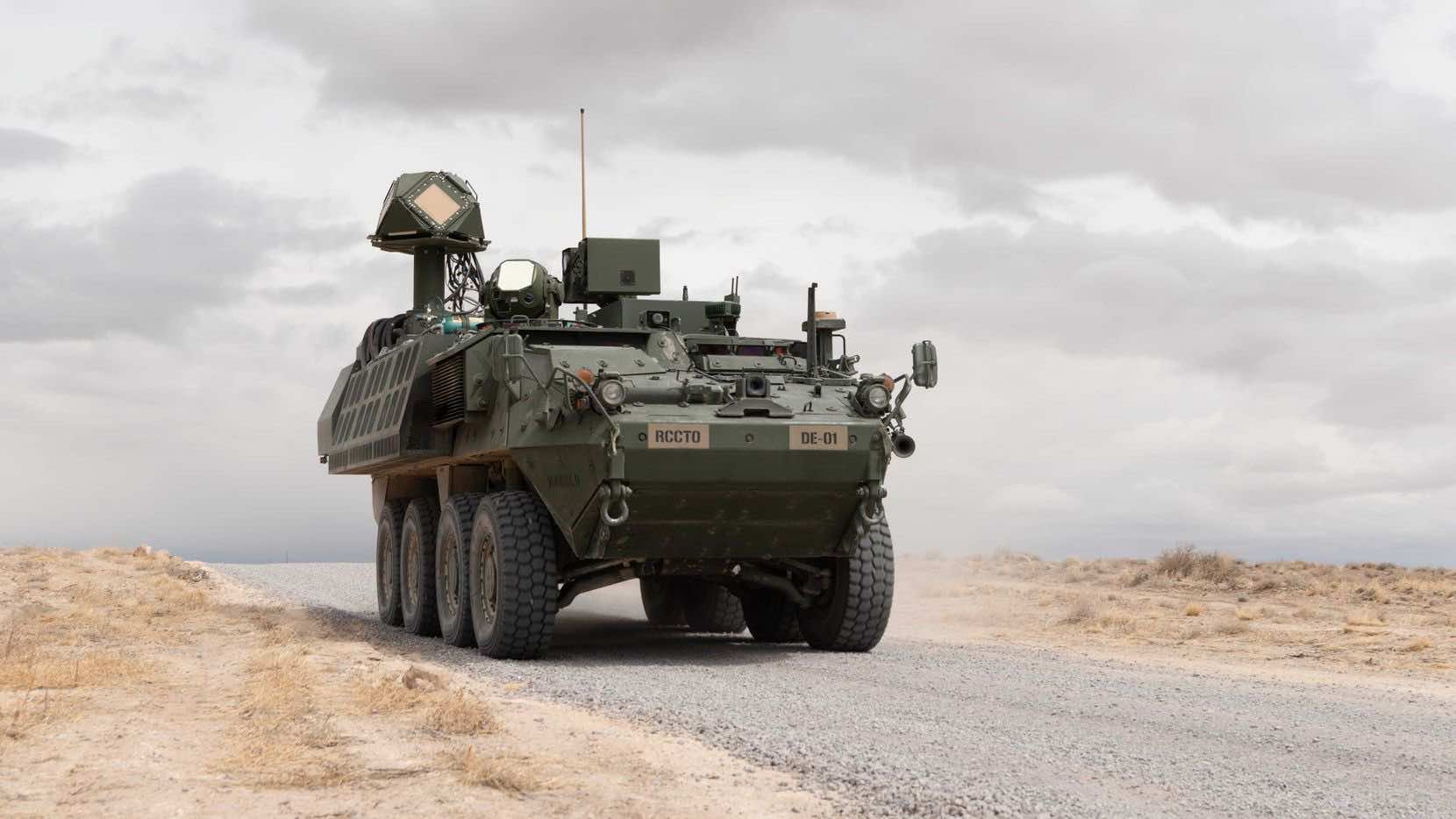 This New Stryker-Mounted 50kw Laser Can Shoot Mortars And Mi