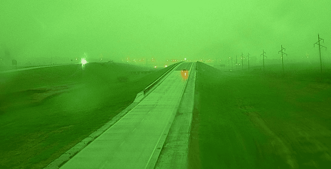 Sky Turns Green Over South Dakota After A Strange Thundersto