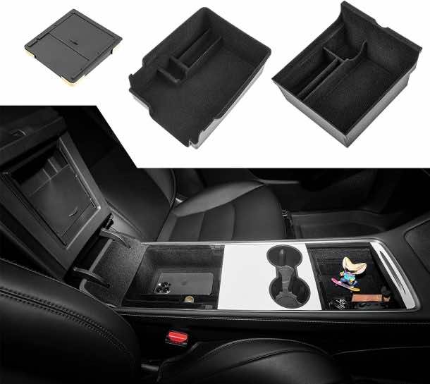 10 Best Center Console Organizers For Tesla Model 3