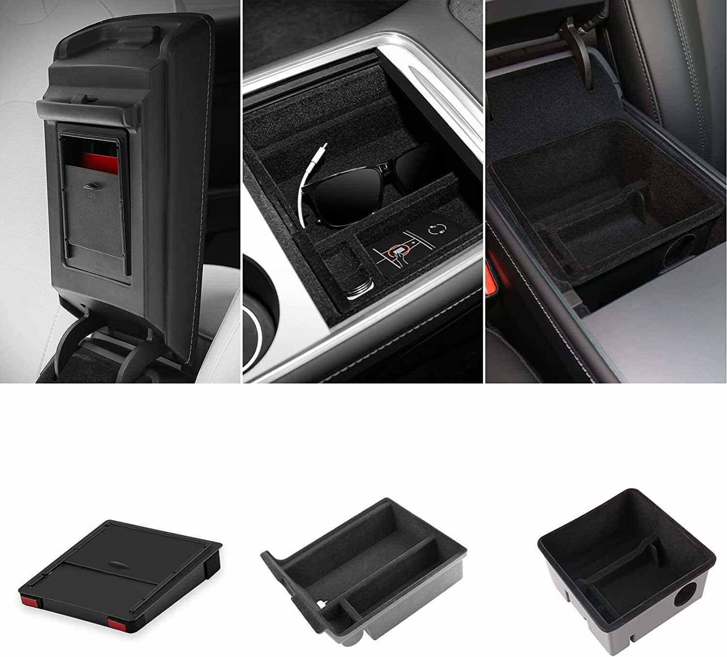 10 Best Center Console Organizers For Tesla Model 3