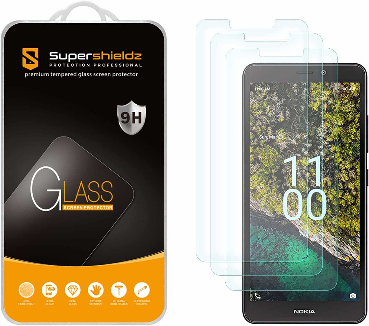 10 Best Screen Protectors For Nokia C100