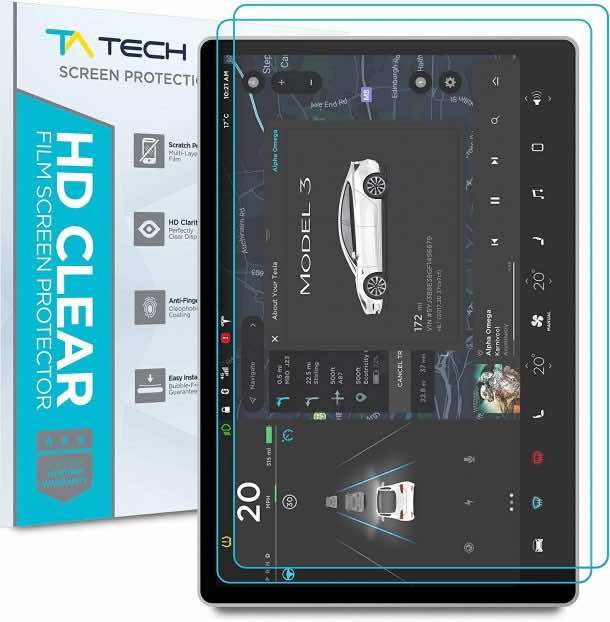 10 Best Screen Protectors For Tesla Model 3
