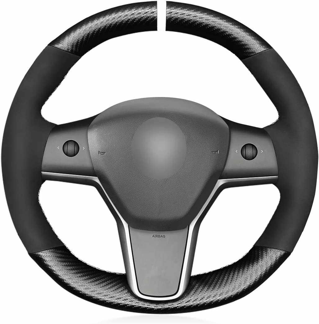 10 Best Car Steering Wheel Cover for Tesla Model 3