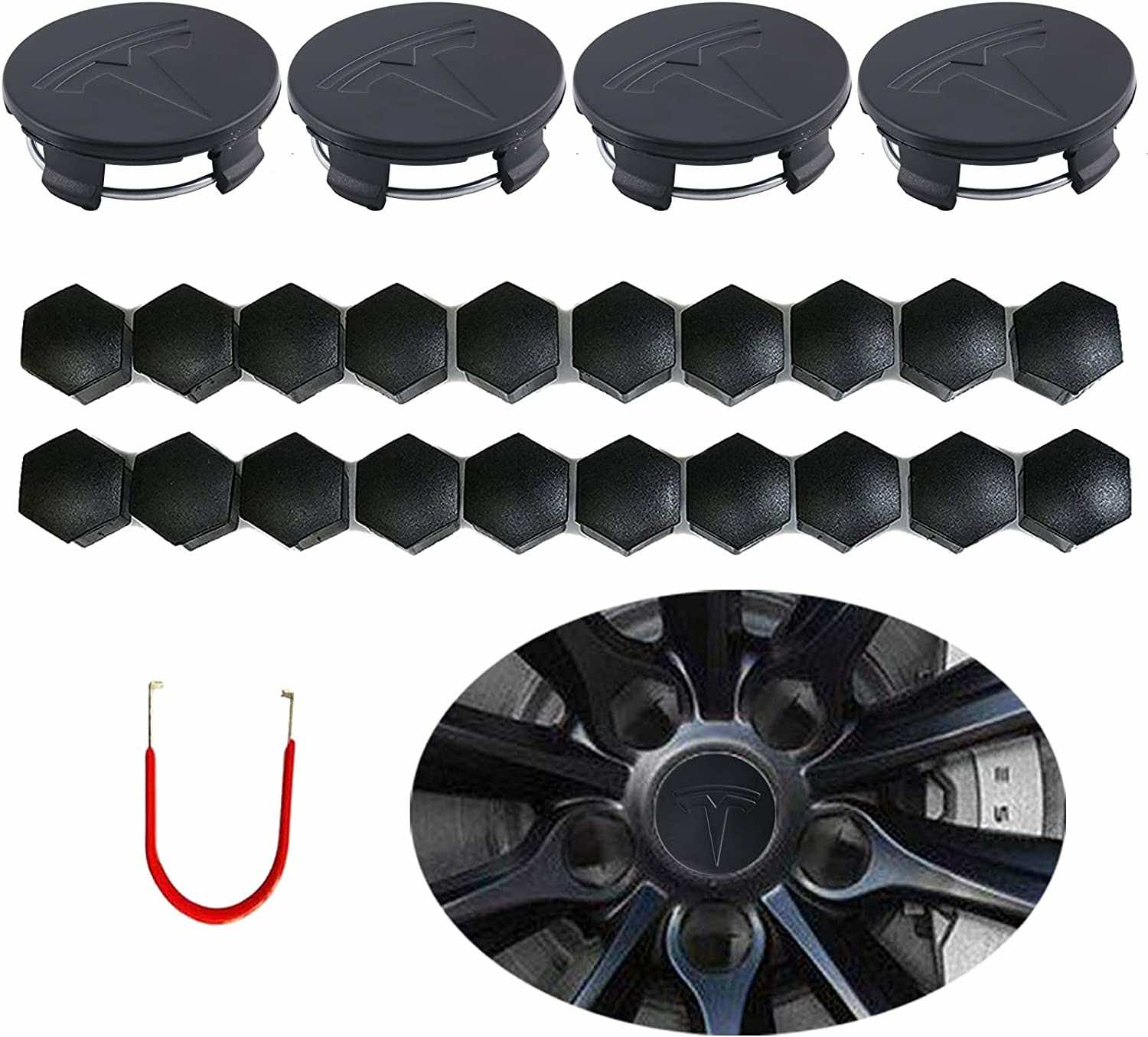 10 Best Wheel Hub Caps For Tesla Model 3