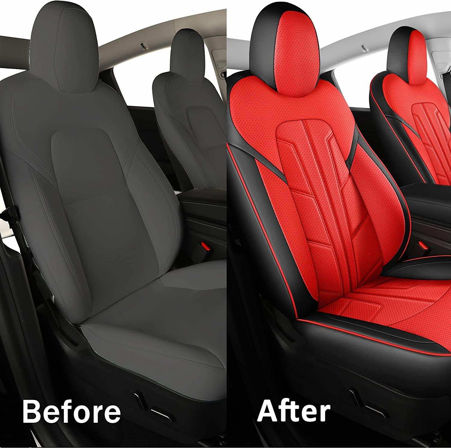 10 Best Leather Seat Covers For Tesla Model Y