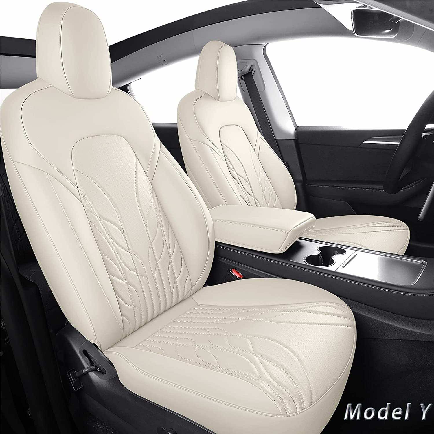 10 Best Leather Seat Covers For Tesla Model Y