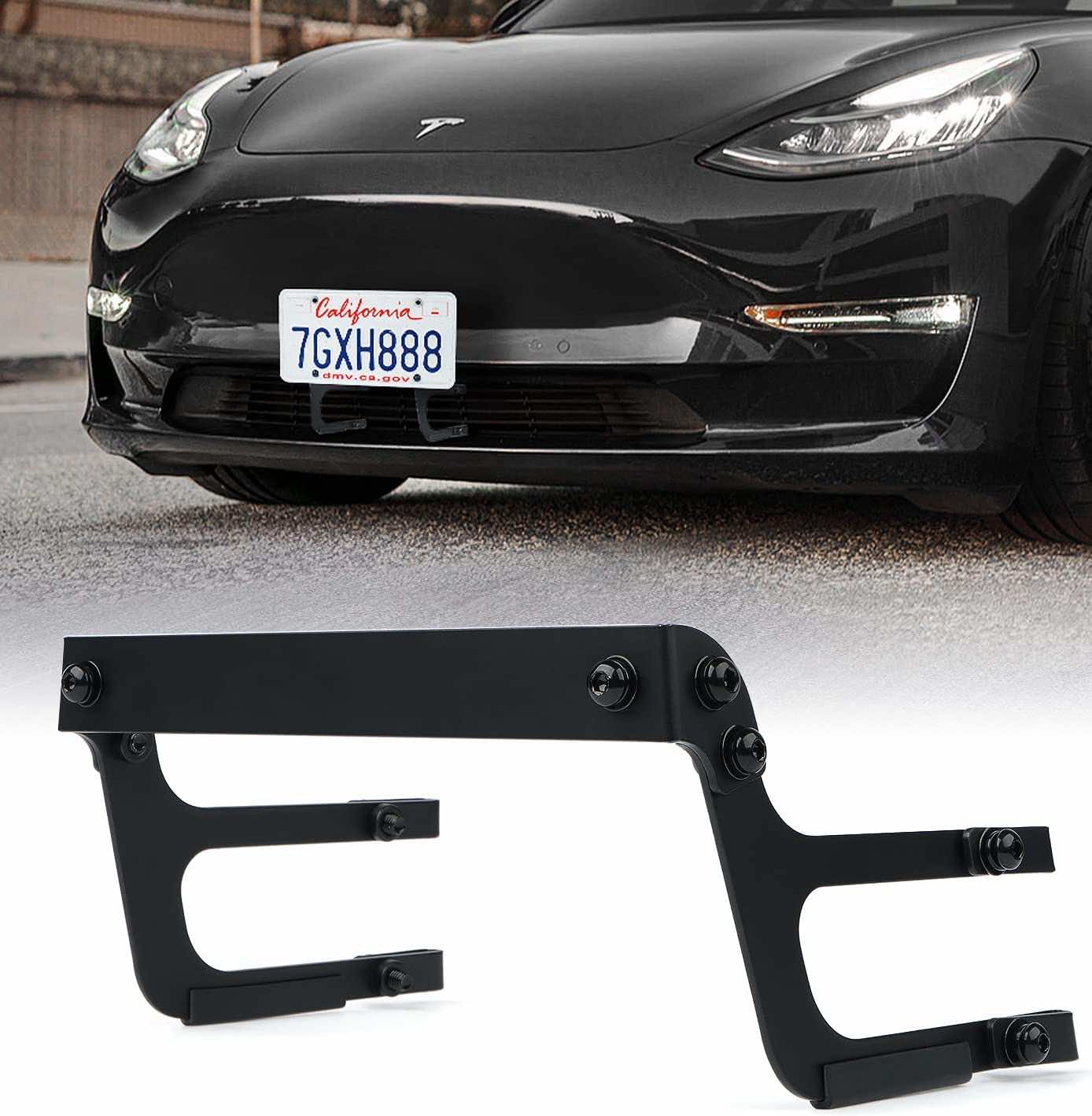 10 Best License Plate Mounts For Tesla Model Y