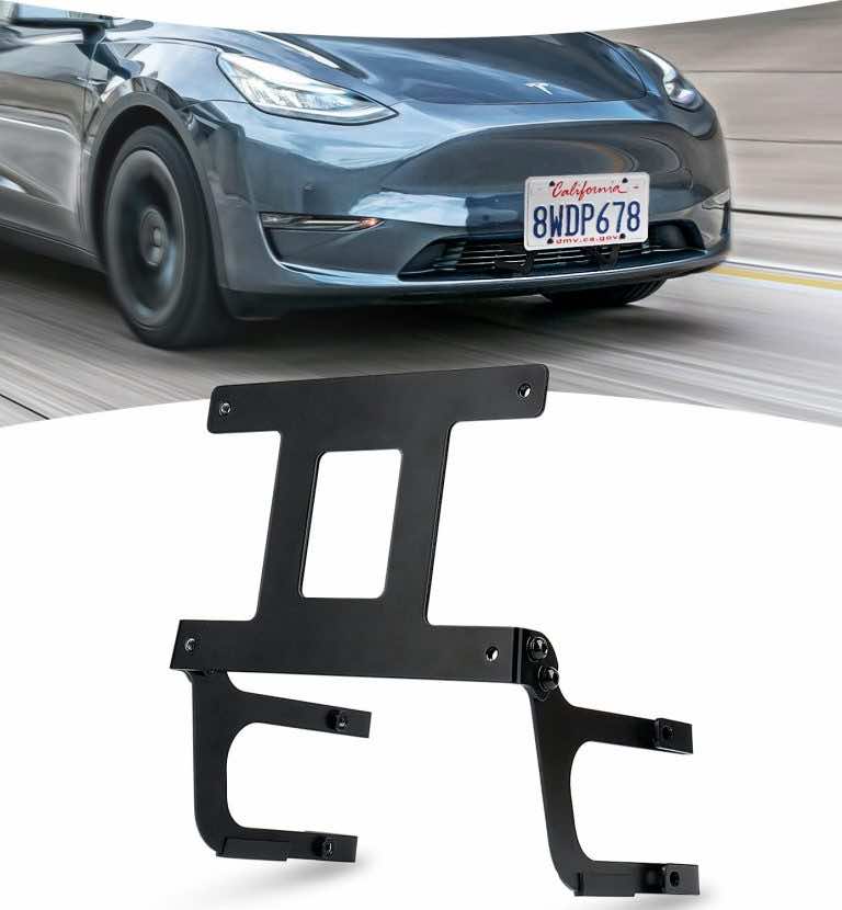 10 Best License Plate Mounts For Tesla Model Y