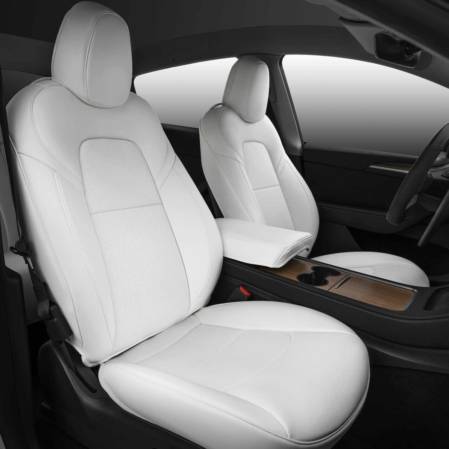 10 Best Leather Seat Covers For Tesla Model Y