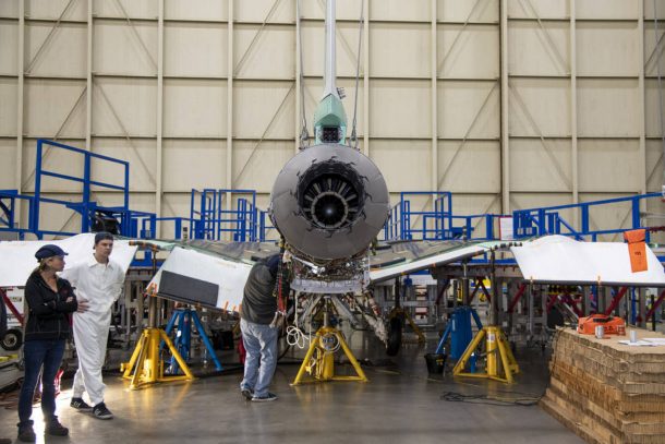 NASA's Quiet, Supersonic X-59 Aircraft Has A Jet Engine Now