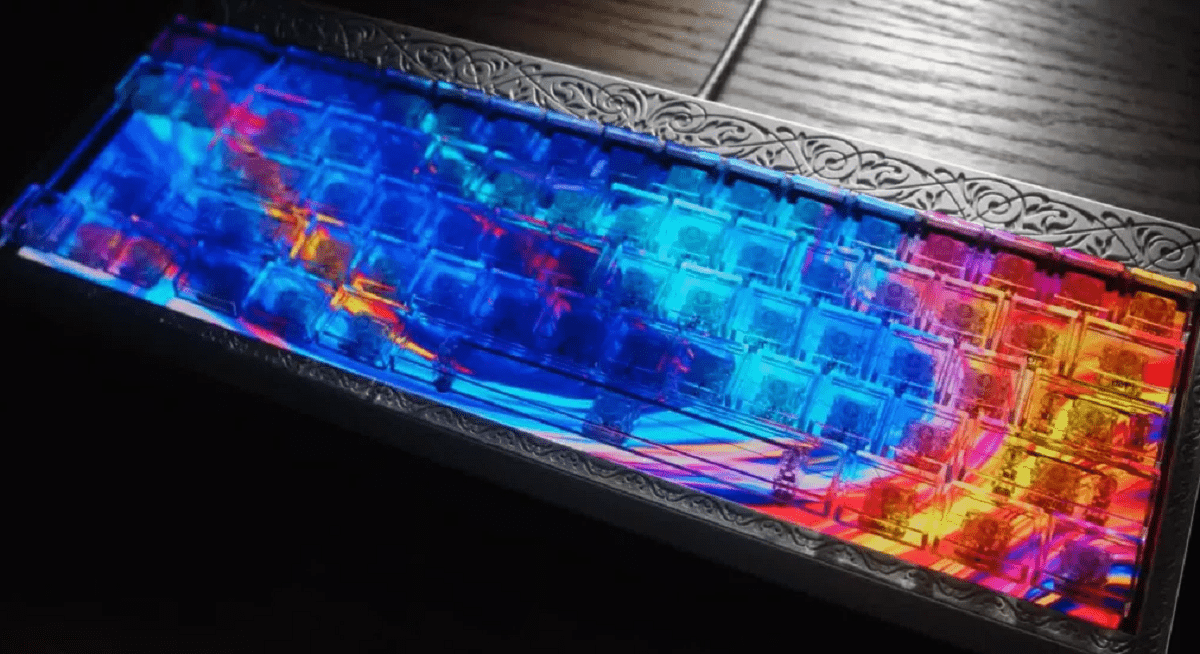 This Amazing New Keyboard Displays Visuals As You Type