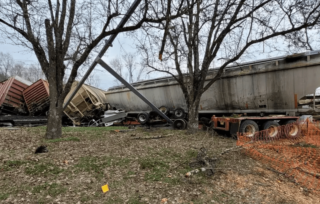 Watch A Train Get Completely Obliterated By A 134-Foot Concr