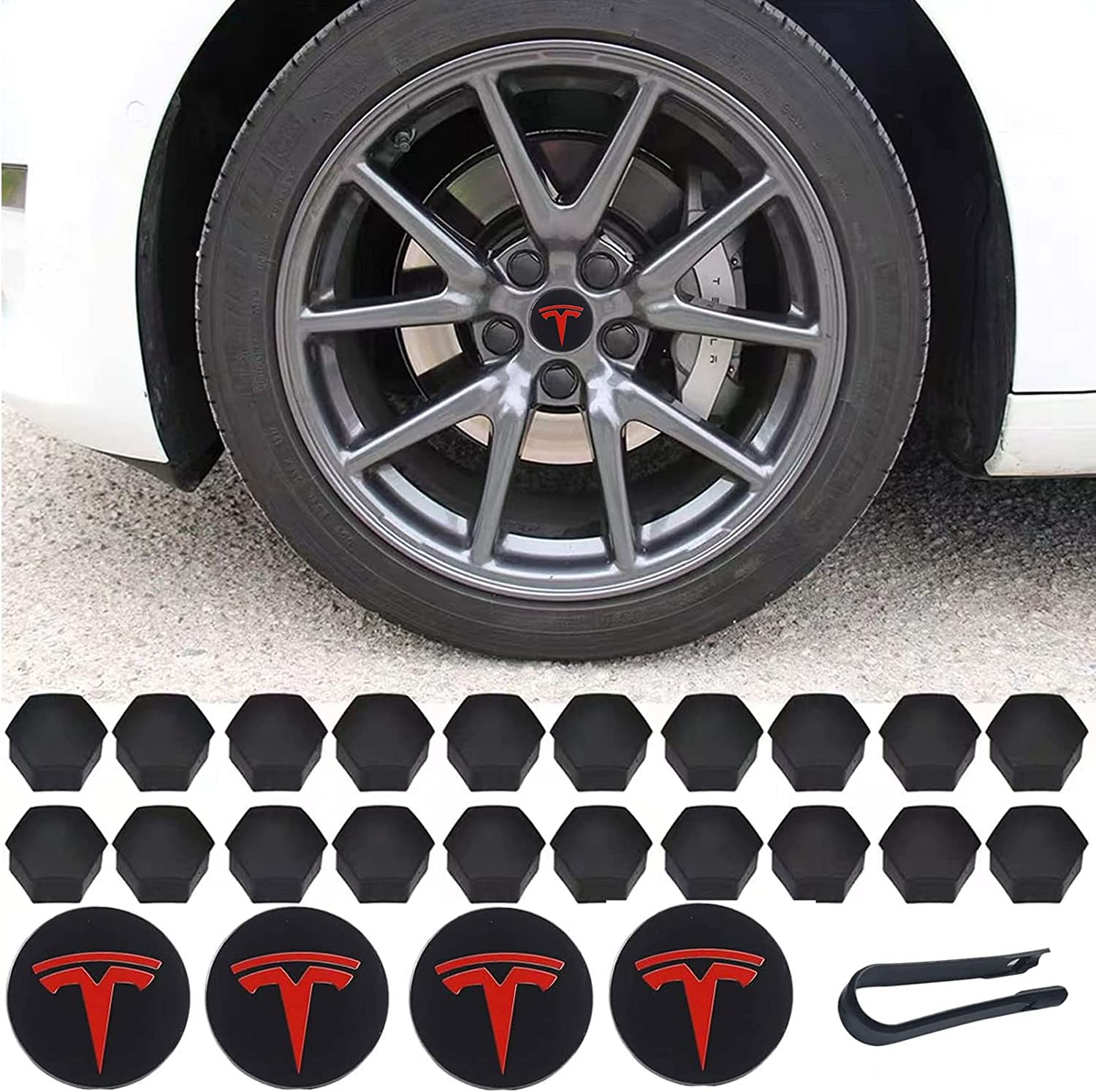 10 Best Wheel Hub Caps For Tesla Model X