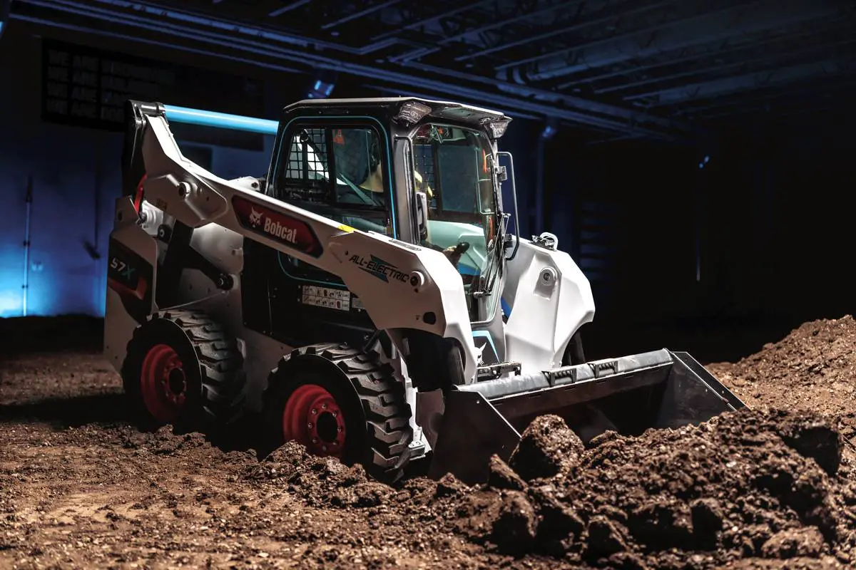 This Is The World's First Completely Electric Skid-Steer Loa