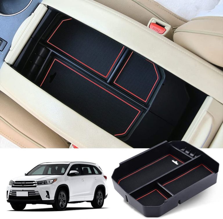 10 Best Center Console Organizers For Toyota Highlander