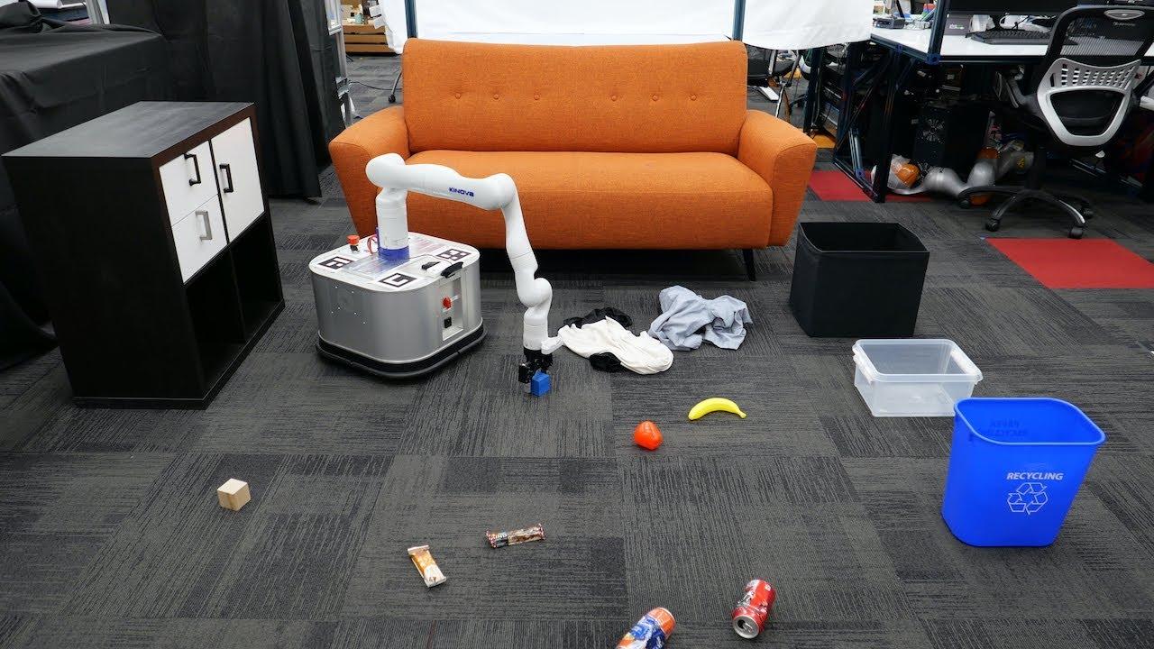 This New Robot Can Tidy Up Your Room And Sort Out Laundry