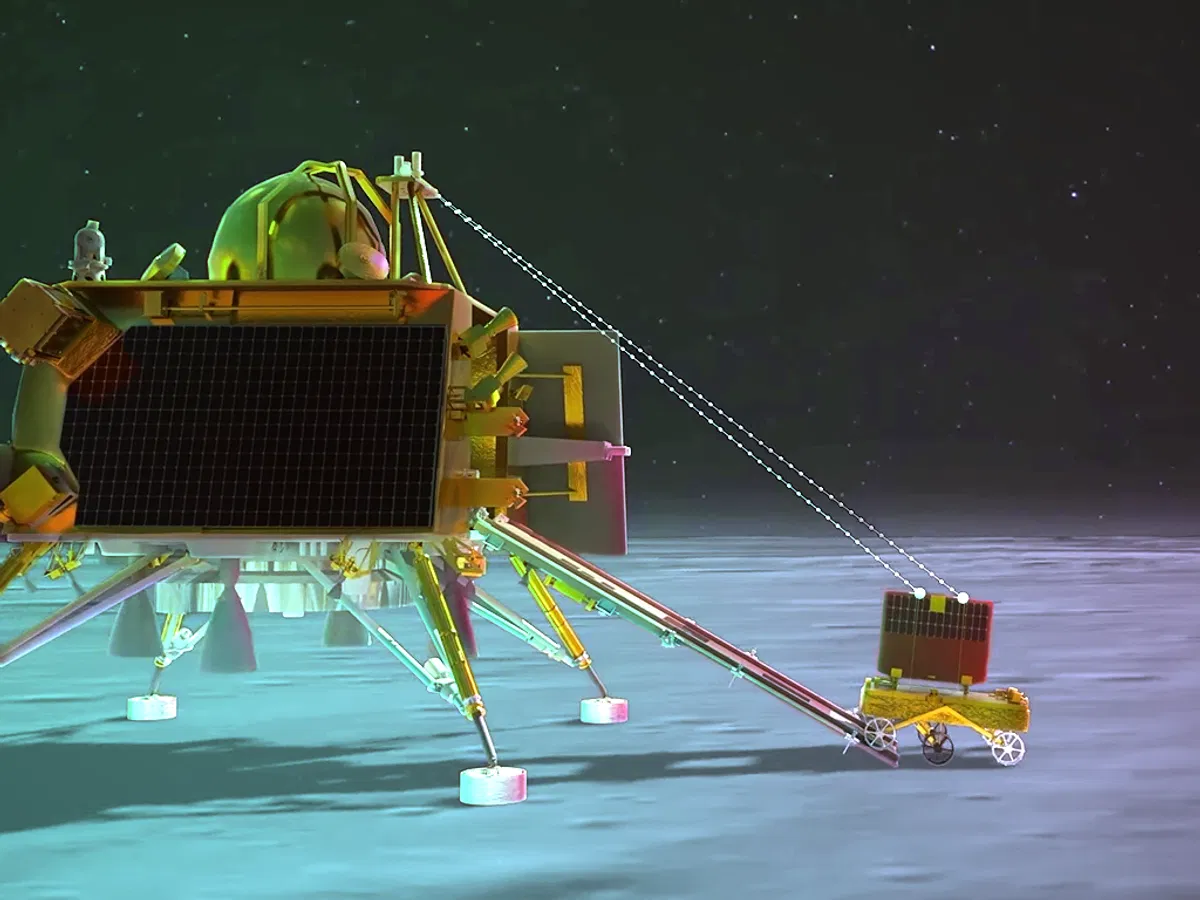 India's Chandrayaan-3 Rover 'Pragyan' Is Rolling Out To Comm