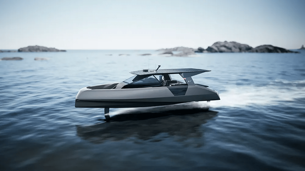 hydrofoil yacht bmw